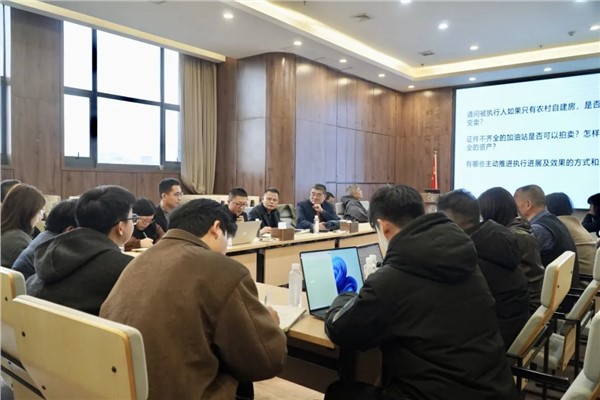湘军麓和所举办疑难执行业务探讨会 群策群力破解执行难题