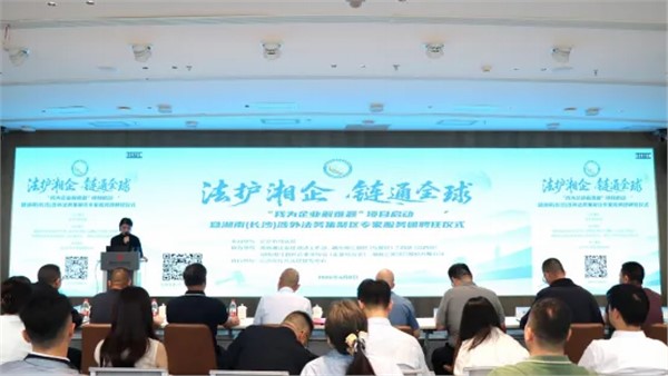 湘军麓和所多位律师受聘湖南（长沙）涉外法务集聚区专家服务团